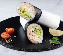 Суширитто с крабом