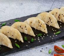 Пельмени Гедзе с креветкой