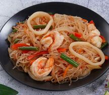 Фунчоза с морепродуктами