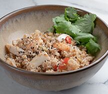 Жареный рис с морепродуктами