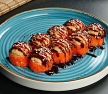 Ролл Запеченный лосось