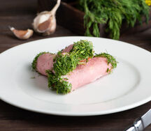 Рулетики из ветчины