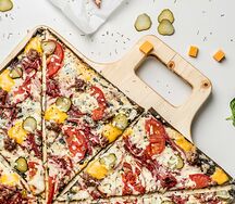 Пицца Блэк бургер_40 см