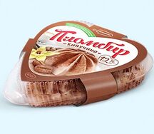 Торт-сердце Капучино 400г