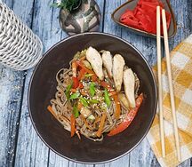 Лапша с курицей