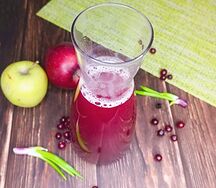 Морс клюквенный