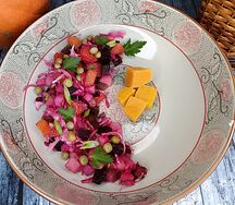 Винегрет с тыквой