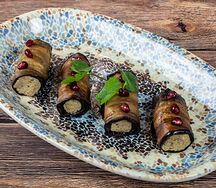 Баклажаны с орехами