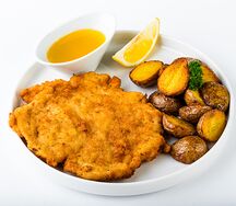 Куриный шницель по-грузински