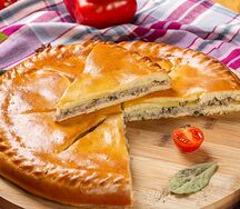 Пирог осетинский с мясом