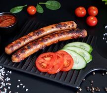 Австрийские колбаски из курицы на гриле