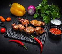 Шашлык из свиной шеи