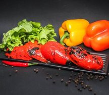 Перец на мангале