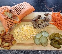 Шаурма из свинины стандартная