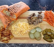 Шаурма из свинины мини