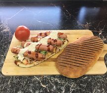 Ход-дог в лепёшке