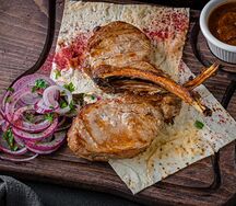 Шашлык из телячьей корейки 