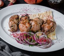 Шашлык из телячьей мякоти  