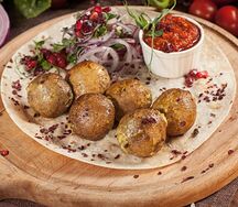 Шашлык из картофеля 