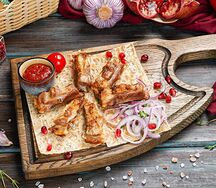 Шашлык из бараньих семечек