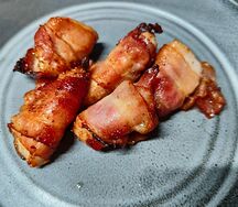 Колчаны из курицы и бекона