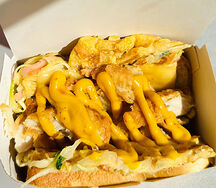 Корейский тост с курицей