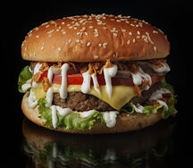 Бургер Грибной папа