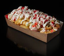 Картофель с наполнителем (крабовое мясо)