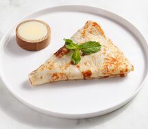 Блин со сгущённым молоком