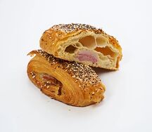 Круссан с ветчиной и сыром