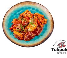 Токпокки с овощами