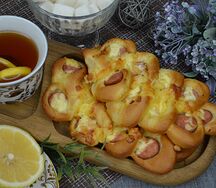 Колосок с сосиской