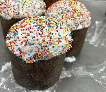 Кулич с изюмом
