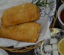 Слойка ветчина и сыр