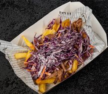 Картофель с рваной говядиной
