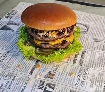 BBQ двойной бургер