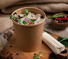 Удон с курицей