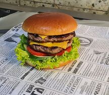 Двойной Нью-Йорк бургер