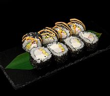 Краб и авокадо