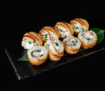 Бекон-креветка темпура