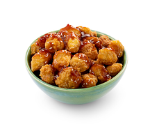 Чикен-попкорн под соусом тай