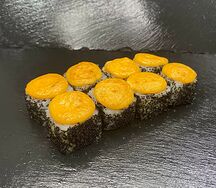 Запеченный ролл Спайси с угрем