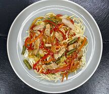 Wok со свининой