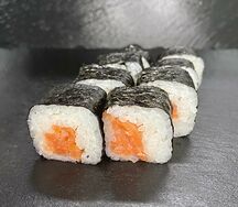 Мини-ролл с лососем