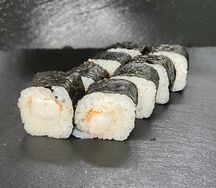 Мини-ролл с креветкой