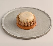 Тарт орех-яблоко