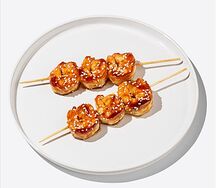 Шашлычки из креветок