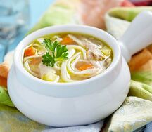 Куриная лапша