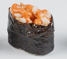 Гункан с креветкой
