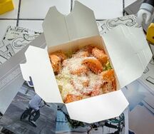 Салат Цезарь с уткой